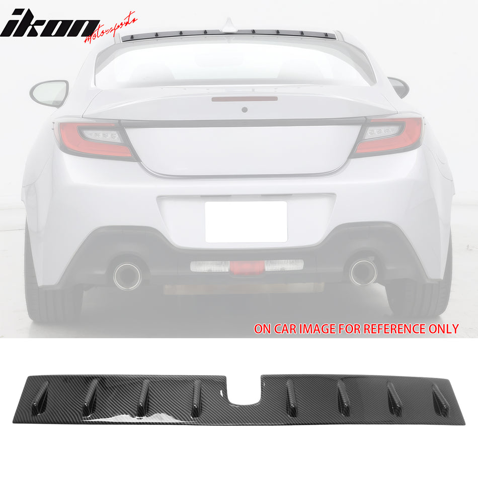 2022-2025 BRZ 2022-2026 GR86 OE Style Roof Vortex Spoiler CF Print