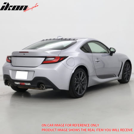 For 22-25 Subaru BRZ 22-26 GR86 OE Style Roof Vortex Spoiler Fin ABS