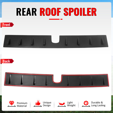 For 22-25 Subaru BRZ 22-26 GR86 OE Style Roof Vortex Spoiler Fin ABS