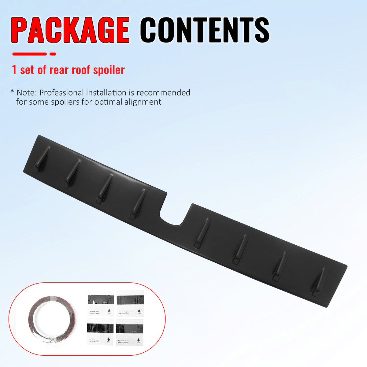 For 22-25 Subaru BRZ 22-26 GR86 OE Style Roof Vortex Spoiler Fin ABS
