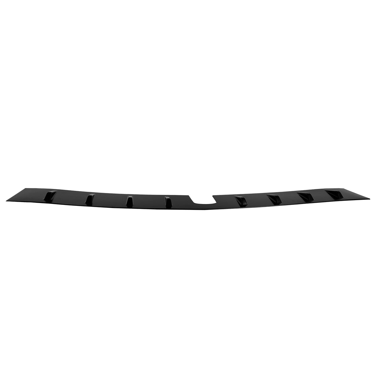 Fits 22-24 Subaru WRX D2 Style Matte Black Rear Roof Window Spoiler W/Shark Fins