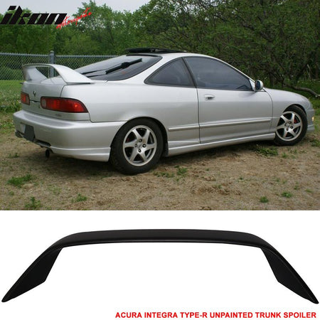 ABS JDM Fits 94-01 Acura Integra DC2 Type R 3D Hatchback Trunk Spoiler Wing