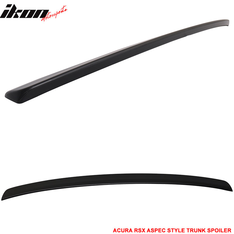 Fits 02-06 Acura RSX DC5 Type R TR Style + Aspec Style Trunk Spoiler ABS 4PCS