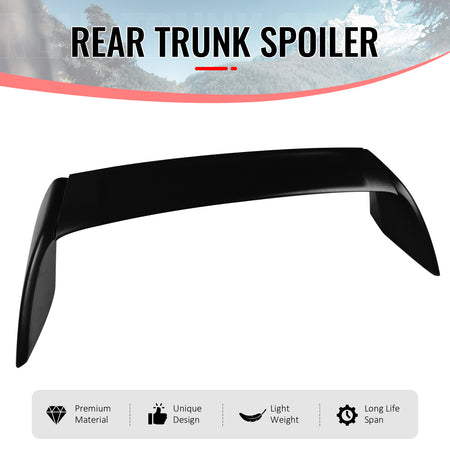 Fits 02-06 Acura RSX DC5 Type R TR Style Rear Trunk Spoiler Unpainted ABS 3PCS