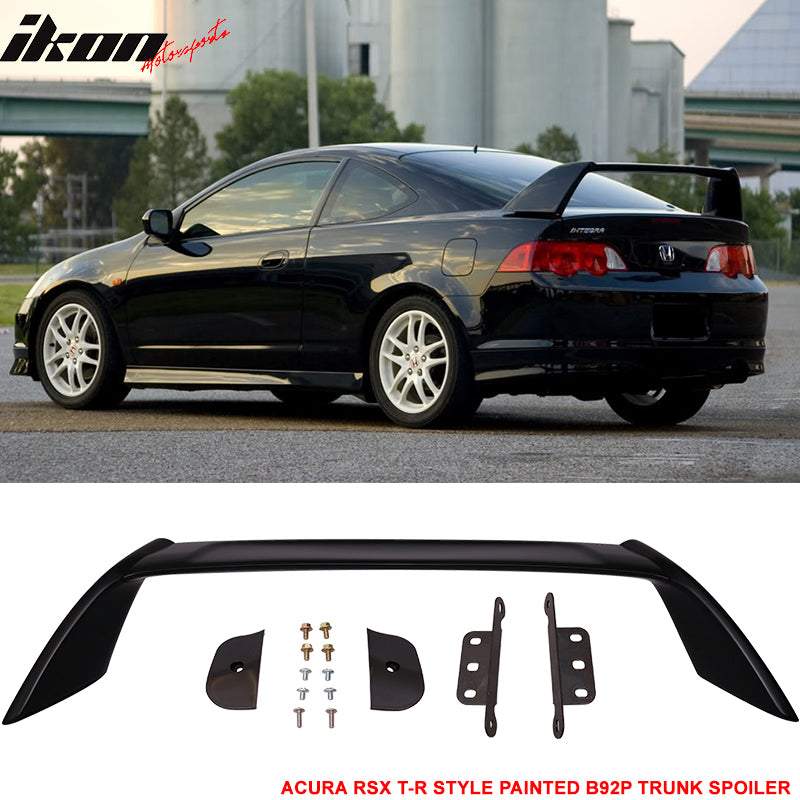 Fits 02-06 Acura RSX DC5 Type R + Aspec Style Trunk Spoiler Painted #B92P 4 PCS
