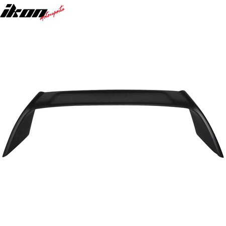 IKON MOTORSPORTS, Trunk Spoiler Compatible with 2002-2006 Acura RSX DC5, Type R TR Style Painted #B96P Eternal Blue Pearl ABS Plastic Rear Trunk Lid Spoiler Wing Lip 3PCS