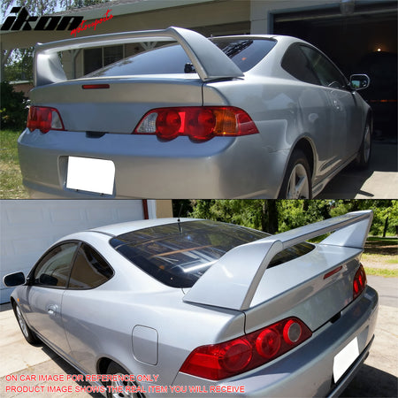 Fits 02-06 Acura RSX DC5 Type R TR Rear Trunk Spoiler Wing Painted #R81 Red 3PCS