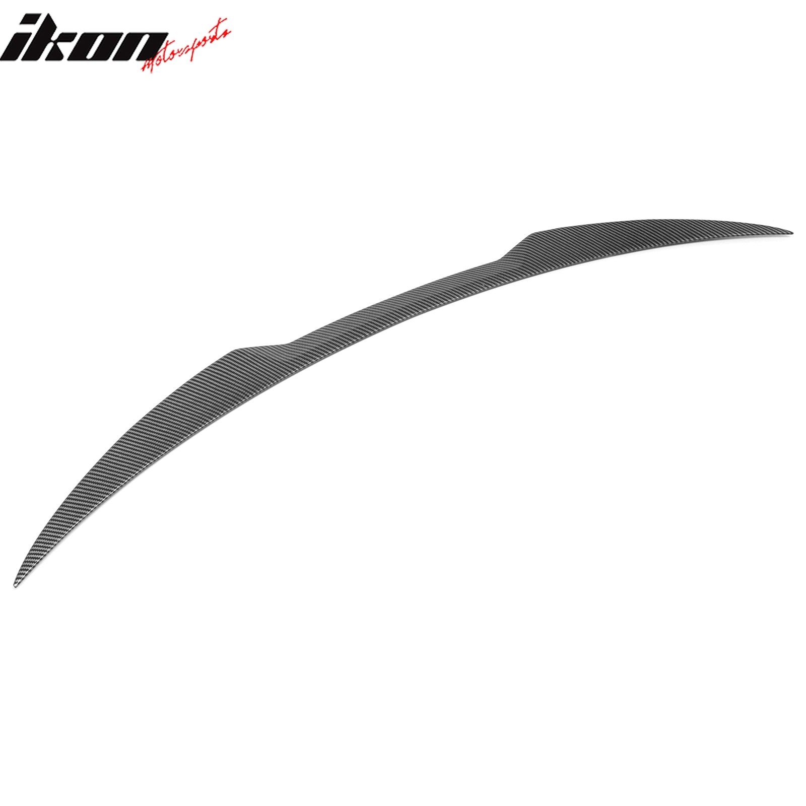 Fits 17-26 Alfa Romeo Giulia OE Style Trunk Spoiler Wing Carbon Fiber Print ABS