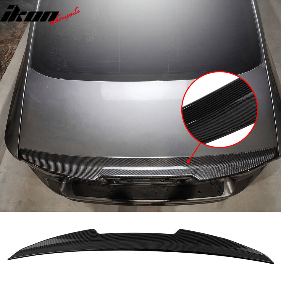 2004-2008 Acura TL Sedan 4DR PSM Style Rear Trunk Spoiler Carbon Fiber Print ABS