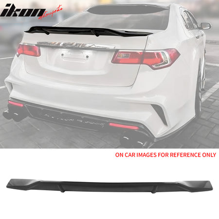 Fits 09-14 Acura TSX Sedan R Style Highkick Trunk Spoiler Wing ABS