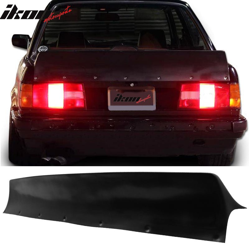 1984-1992 BMW E30 RB Style Unpainted Black Rear Spoiler Wing PU