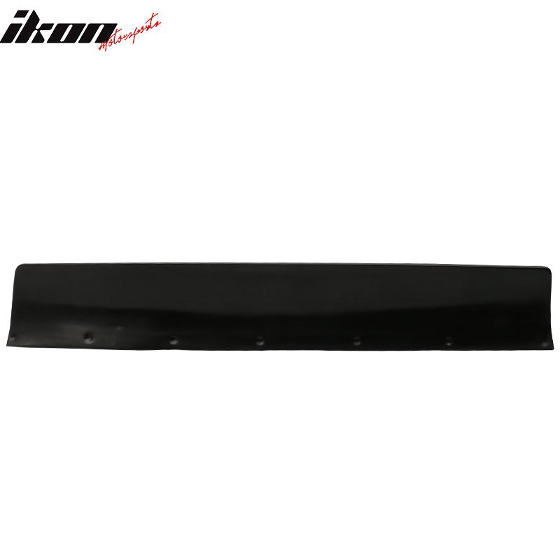 Trunk Spoiler Compatible With 1984-1992 BMW E30, RB Style Unpainted PU Trunk Boot Lip Spoiler Wing Add On Deck Lid By IKON MOTORSPORTS, 1985 1986 1987 1988 1989 1990 1991