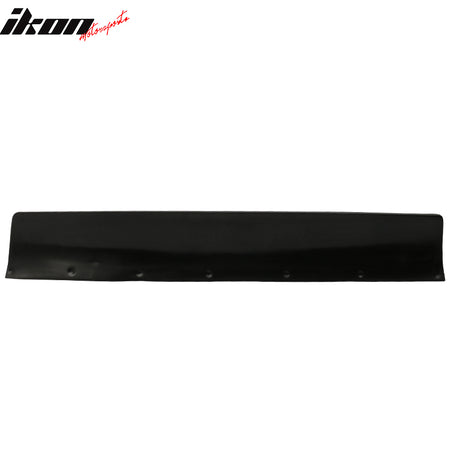 Fits 84-92 BMW E30 RB Style Unpainted Black Trunk Spoiler Wing - PU