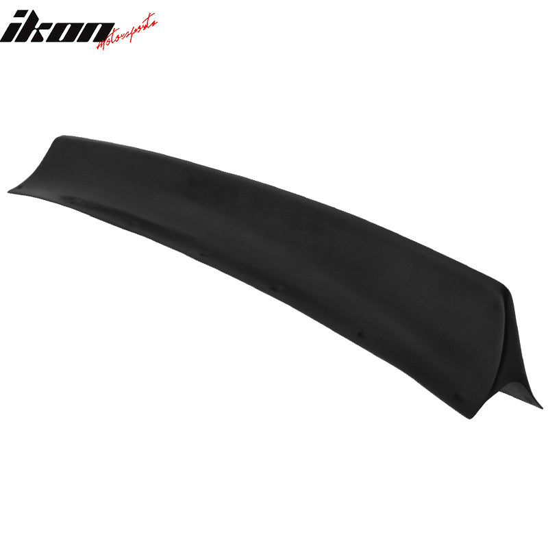 Fits 84-92 BMW E30 RB Style Unpainted Black Trunk Spoiler Wing PU