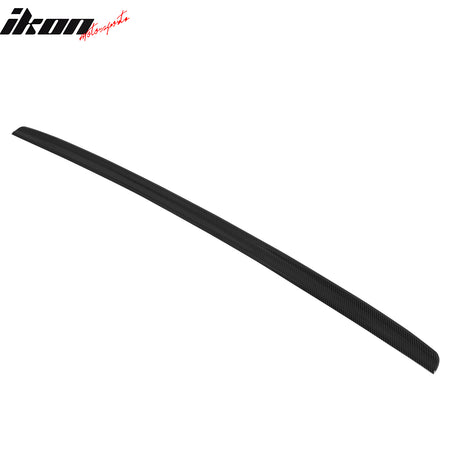 Fits 97-03 BMW 5 Series E39 M5 IKON Rear Trunk Spoiler ABS Carbon Fiber Print