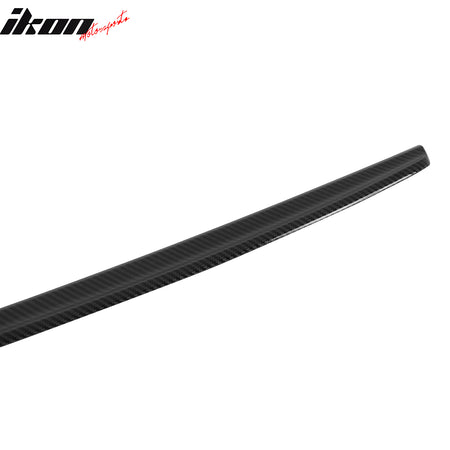 Fits 97-03 BMW 5 Series E39 M5 IKON Rear Trunk Spoiler ABS Carbon Fiber Print