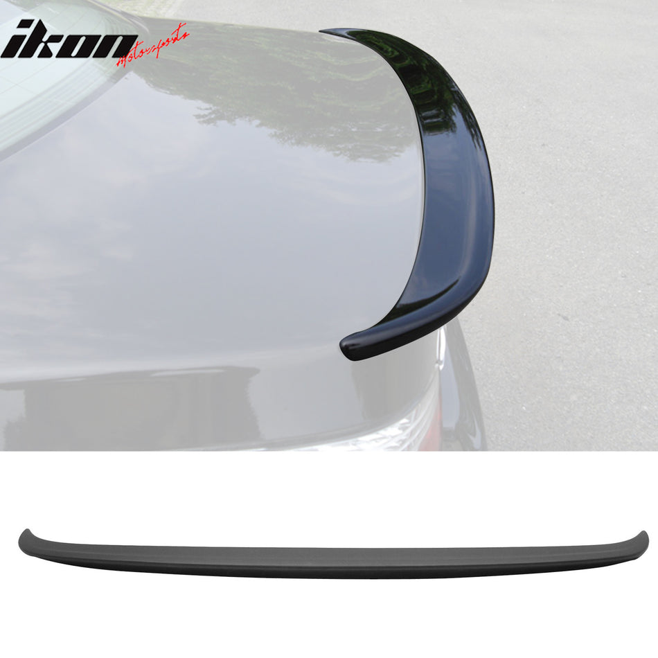 2004-2010 BMW E60 5 Series AC Style Matte Black Rear Spoiler Wing ABS