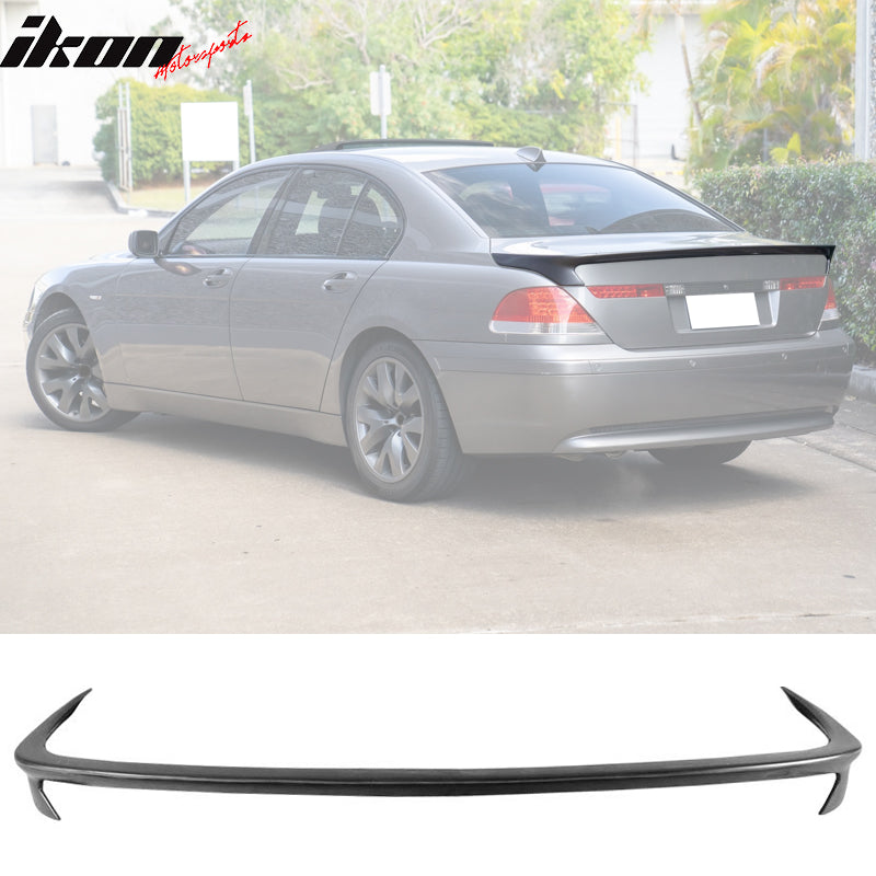 2002-2005 BMW E65 7-Series A Style Unpainted Rear Spoiler Wing PU