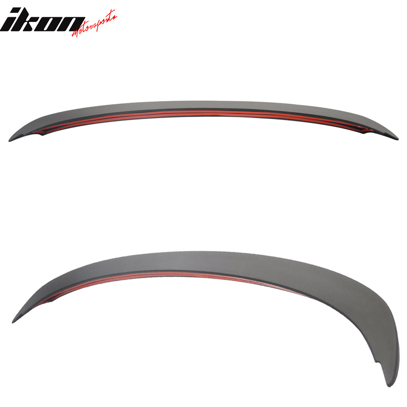 Fits 06-11 BMW E90 3 Series Sedan A STYLE Trunk Spoiler Wing Painted Matte Black