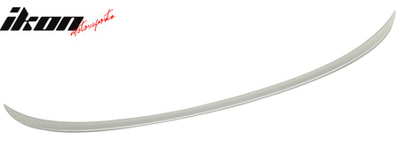 Fits 06-11 BMW E90 3-Series Trunk Spoiler M3 Style Rear Wing ABS Lip #354 Silver