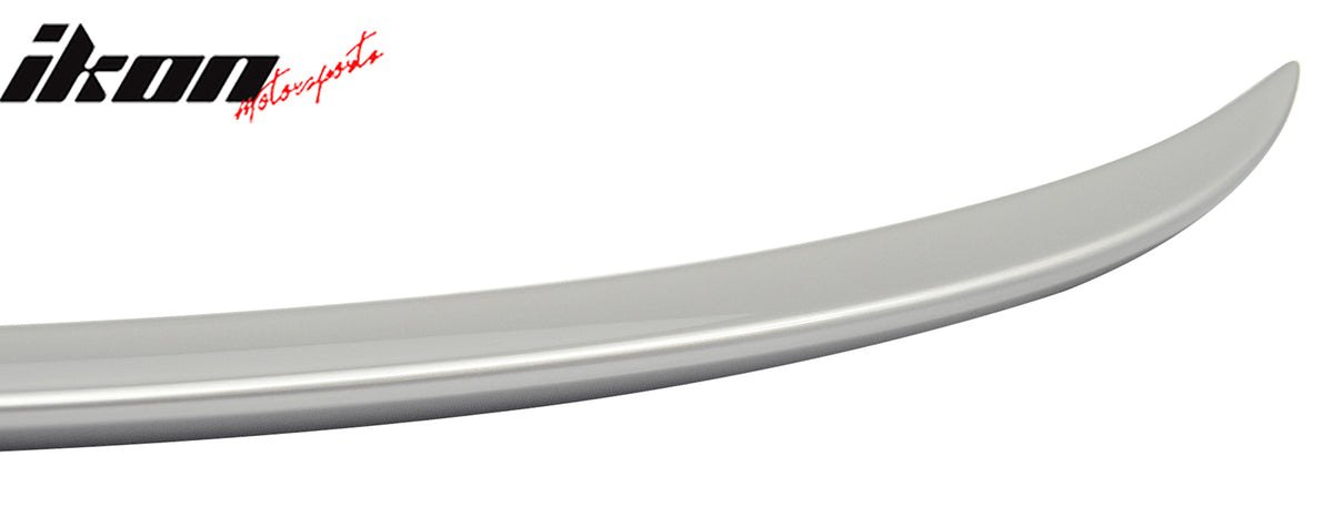 Fits 06-11 BMW E90 3-Series Trunk Spoiler M3 Style Rear Wing ABS Lip #354 Silver