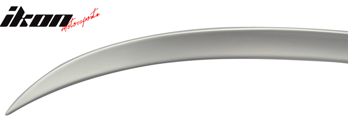 Fits 06-11 BMW E90 3-Series Trunk Spoiler M3 Style Rear Wing ABS Lip #354 Silver