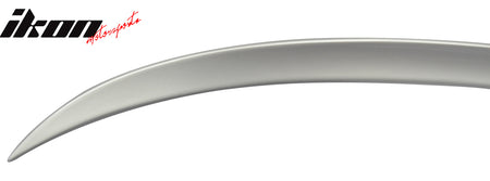 Fits 06-11 BMW E90 3-Series Trunk Spoiler M3 Style Rear Wing ABS Lip #354 Silver