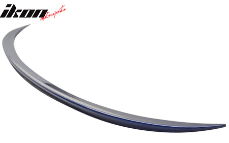 Fits 06-11 BMW E90 3-Series Trunk Spoiler M3 Style Rear Wing ABS Lip #381 Blue