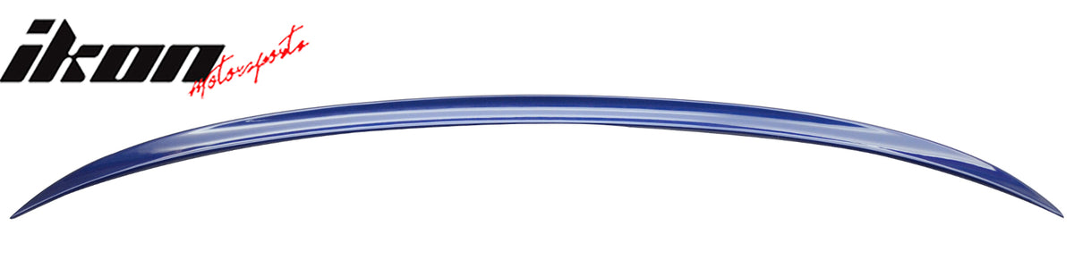 Fits 06-11 BMW E90 3-Series Trunk Spoiler M3 Style Rear Wing ABS Lip #381 Blue