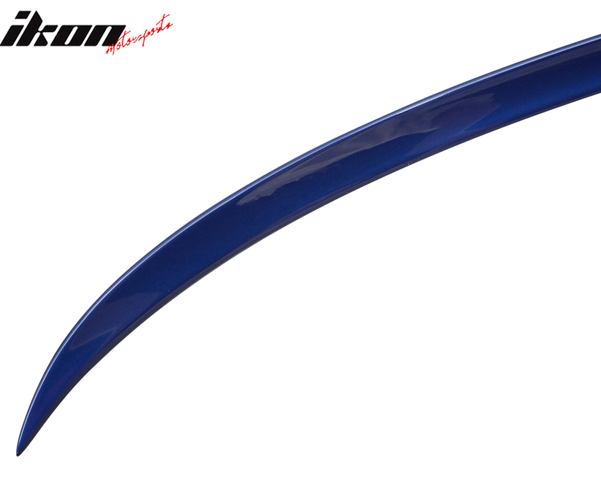 Fits 06-11 BMW E90 3-Series Trunk Spoiler M3 Style Rear Wing ABS Lip #381 Blue