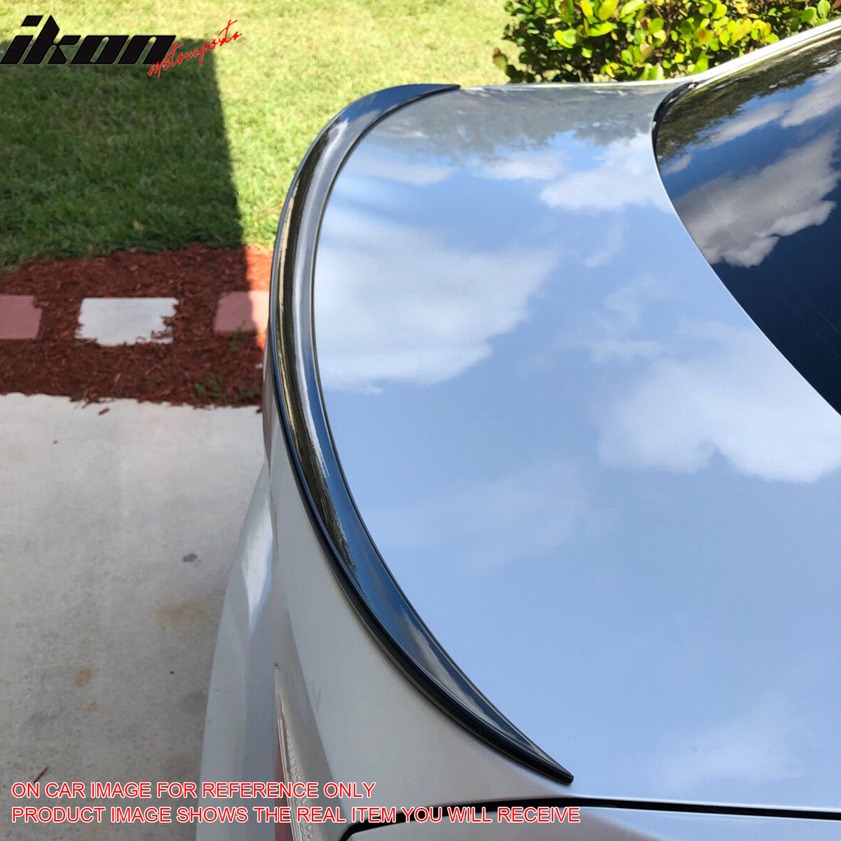 Fits 06-11 BMW E90 3-Series Sedan M3 Style Trunk Spoiler Painted #668 Jet Black