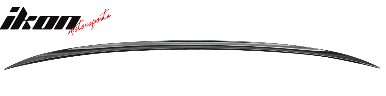 Fits 06-11 BMW E90 3-Series Sedan M3 Style Trunk Spoiler Painted #668 Jet Black