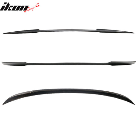 Fits 06-11 BMW E90 3-Series Sedan 4Dr M4 Style Trunk Spoiler Carbon Fiber Print