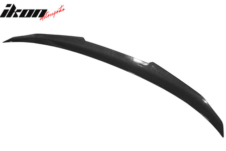 Fits 06-11 BMW E90 3-Series M3 Sedan PSM Style Trunk Spoiler Carbon Fiber Print