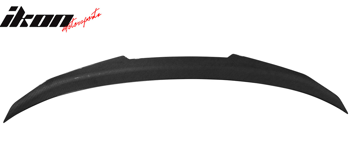 Fits 06-11 BMW E90 3-Series M3 Sedan PSM Style Trunk Spoiler Carbon Fiber Print