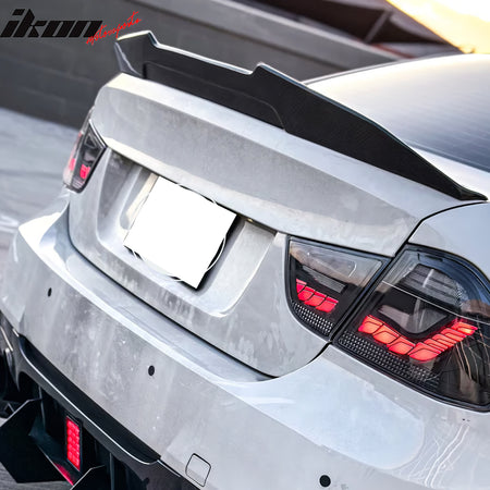 Fits 06-11 BMW E90 3-Series & M3 Sedan PSM Style Rear Trunk Spoiler Gloss Black