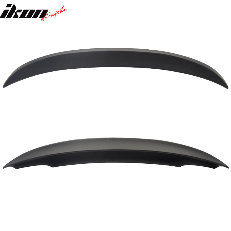 Fits 07-13 E92 3 Series Coupe CSL Style Matte Black Trunk Spoiler Wing - ABS