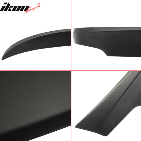 Fits 07-13 E92 3 Series Coupe CSL Style Matte Black Trunk Spoiler Wing - ABS
