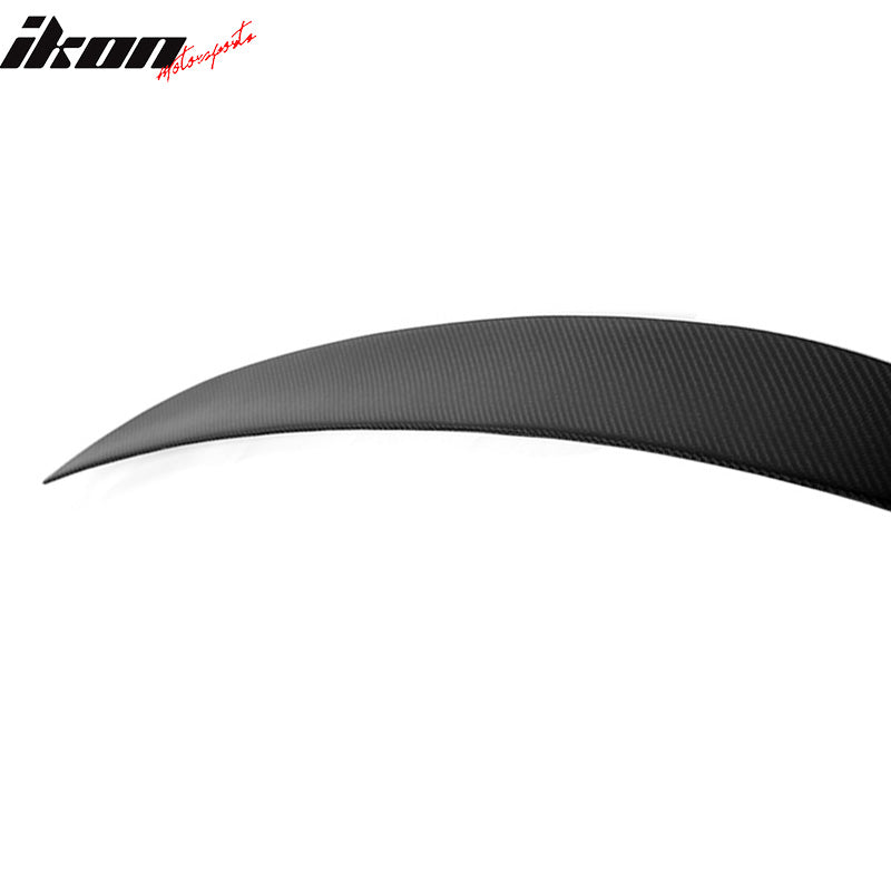 For 07-13 BMW E92 3-Series M3 Performance Style Matte Carbon Fiber Trunk Spoiler