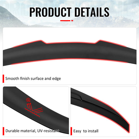 Fits 07-13 BMW E92 3-Series Coupe PSM Style Rear Trunk Spoiler Wing Matte Black