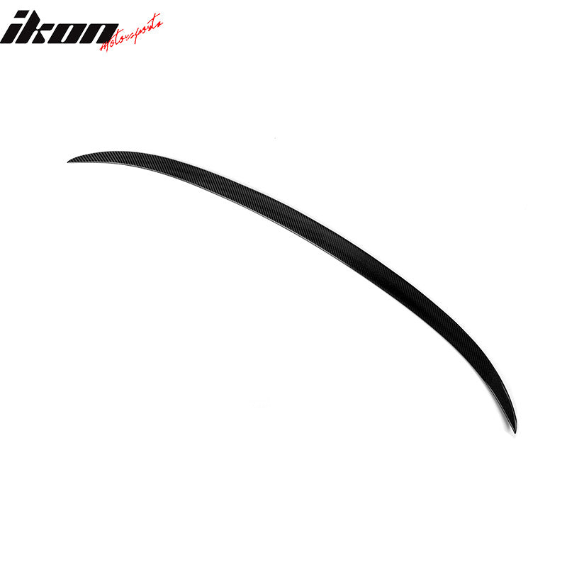 Fits 07-13 BMW 3-Series E93 2-Door M3 Style Trunk Spoiler Lip Matte Carbon Fiber