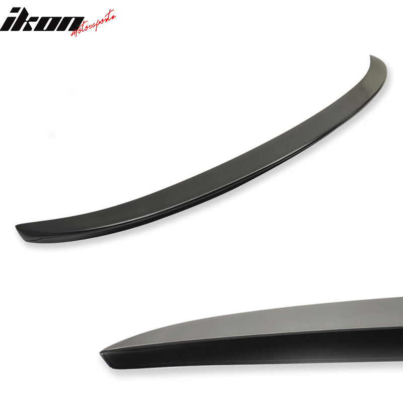 2009-2015 BMW F01 7 Series A Style Matte Black Rear Trunk Spoiler ABS