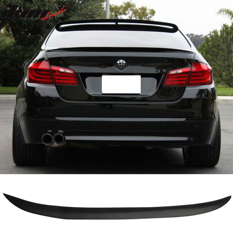 2011-2017 BMW F10 5 Series OE Style Rear Trunk Lid Spoiler Wing Lip PU