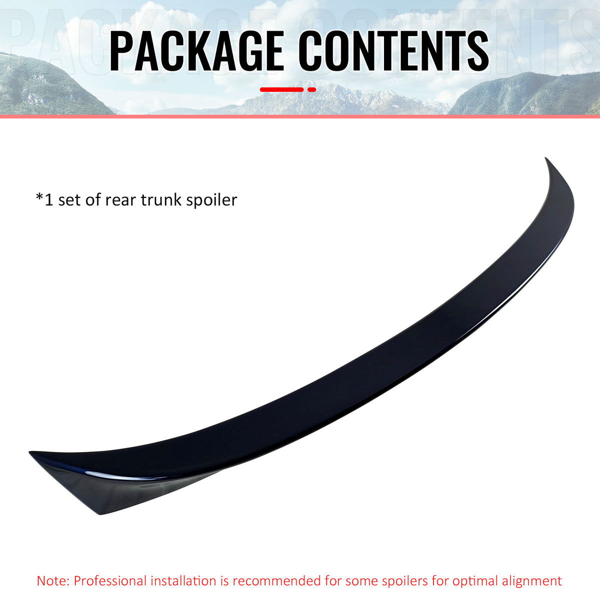 Fits 11-17 BMW F10 5 Series Sedan AC Style Trunk Spoiler ABS Painted #A89 Blue