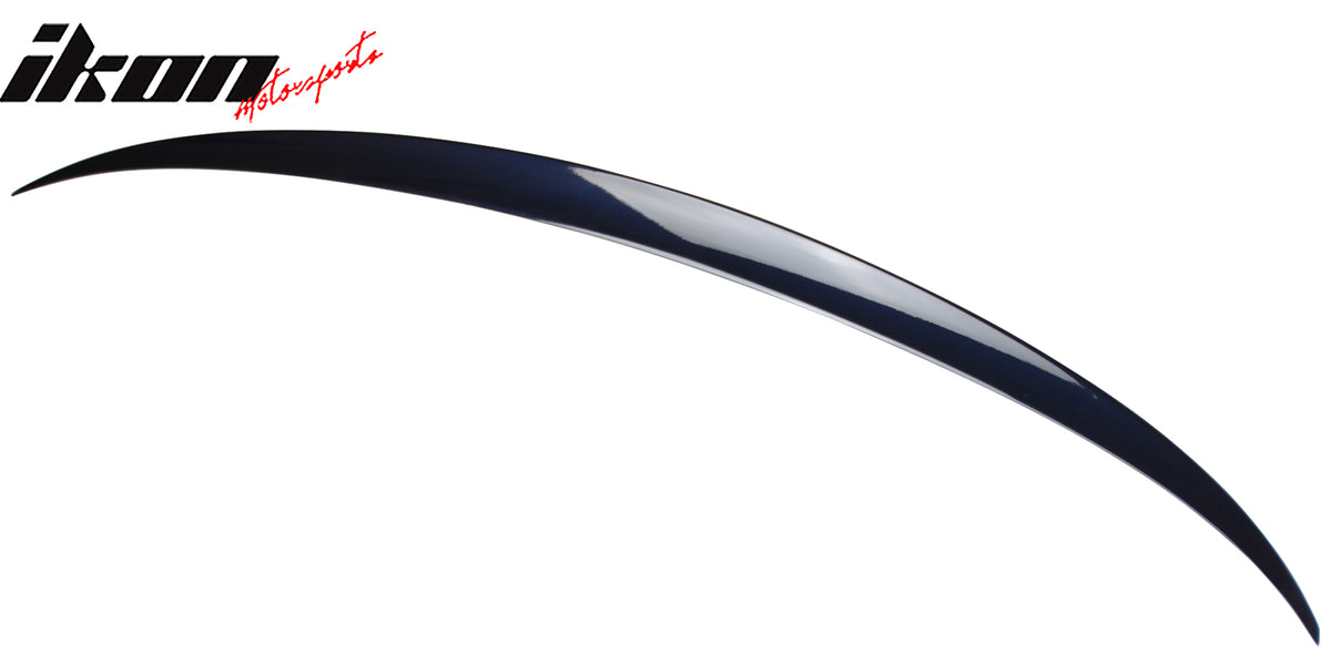 Fits 11-17 BMW F10 5-Series Trunk Spoiler M5 Style Rear Wing Lip ABS #A89 Blue