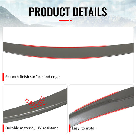 For 11-17 BMW F10 5-Series Trunk Spoiler Performance Style Rear Wing #A53 Bronze