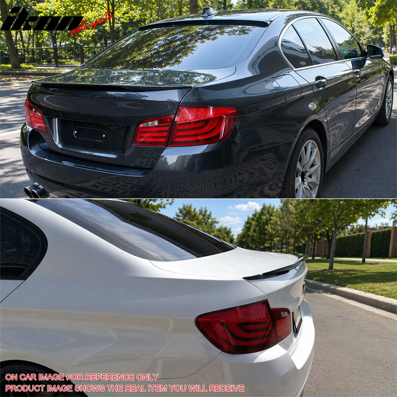 For 11-17 BMW F10 5-Series Trunk Spoiler Performance Style Rear Wing #A53 Bronze