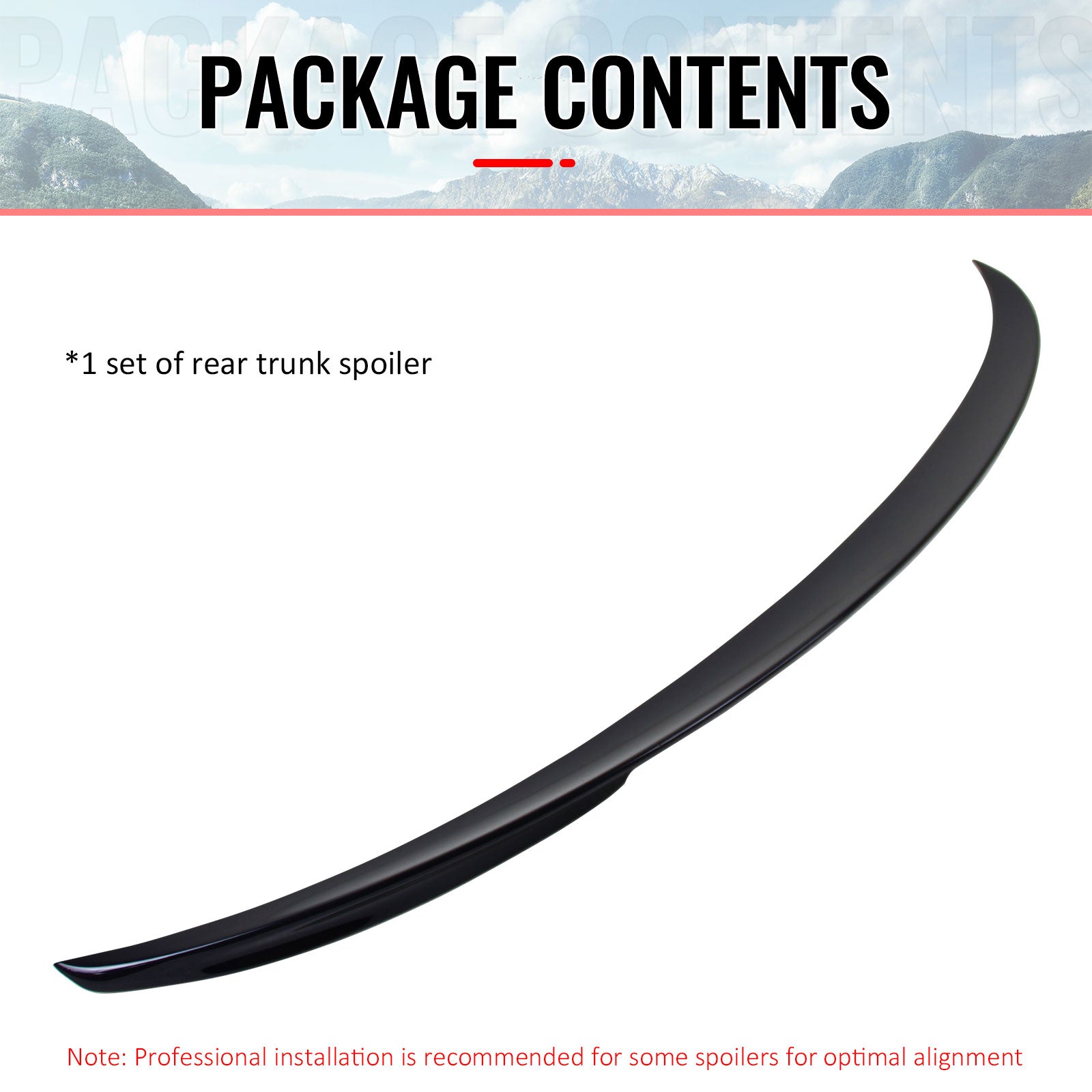Fits 11-17 BMW F10 5-Series Trunk Spoiler Performance Style Rear Wing #A89 Blue