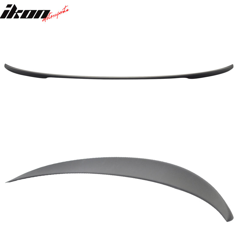 Fits 11-17 BMW F10 5-Series Performance Style Matte Black Rear Trunk Spoiler ABS