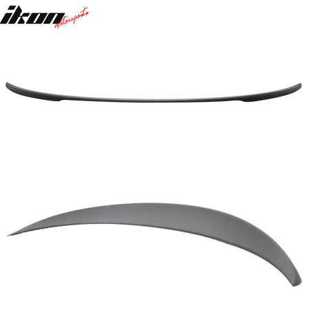 Fits 11-17 BMW F10 5-Series Performance Style Matte Black Rear Trunk Spoiler ABS